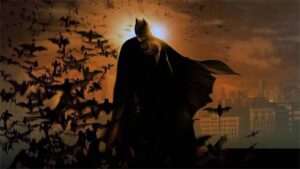 batman başlıyor (batman begins) film posteri
