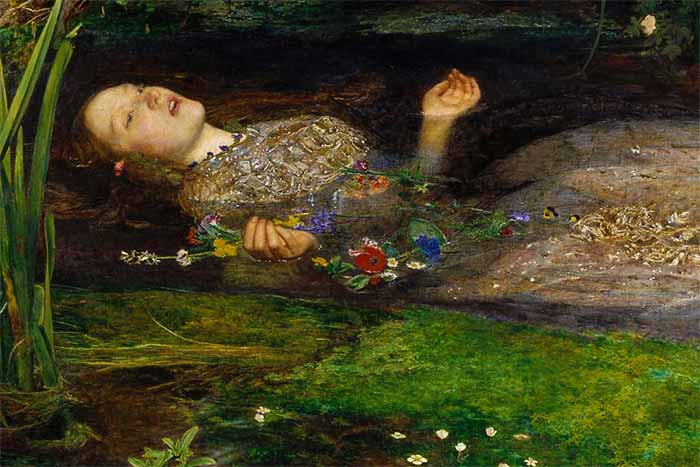 John Everett Millais’nin Ağıtı: Ophelia
