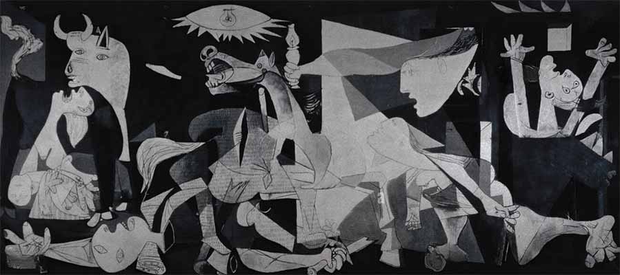 Pablo picasso guernica tablosu
