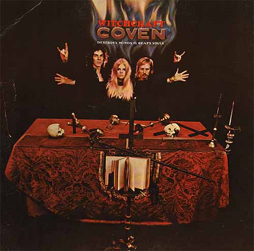 coven grubunun witchcraft albüm kapağı rock işareti olarak bilinen devil horns