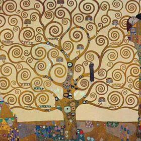 Gustav Klimt Tree Of Life (Hayat Ağacı) tablosu
