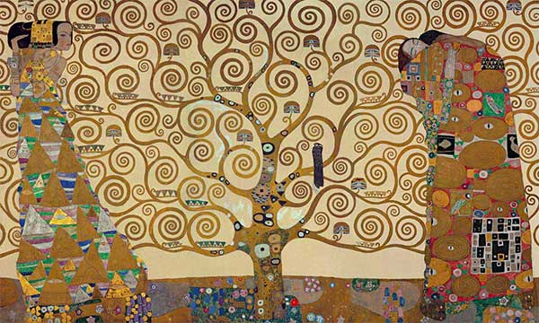 Gustav Klimt Tree Of Life (Hayat Ağacı) tablosu