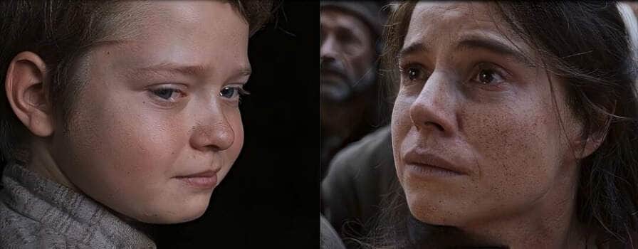 Hamnet'in Annesi Agnes'e son bakışı ve vedası