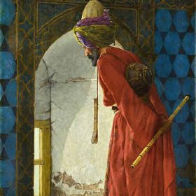 Apollon Kültür Osman Hamdi Bey Kaplumbağa Terbiyecisi Tablosu
