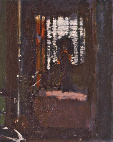 Walter Sickert'in "Jack The Ripper's Bedroom" (Karındeşen Jack'in Yatak Odası) tablosu