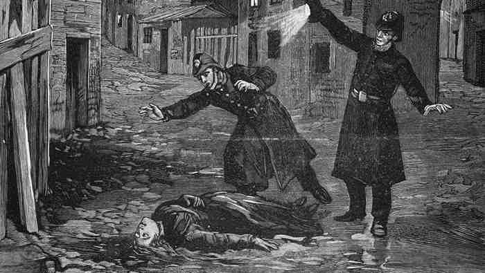 polis, Karındeşen Jack (Jack the Ripper) cinayetini araştırıyor
