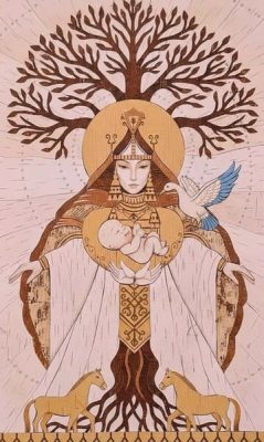 Umay Ana İllustrasyon