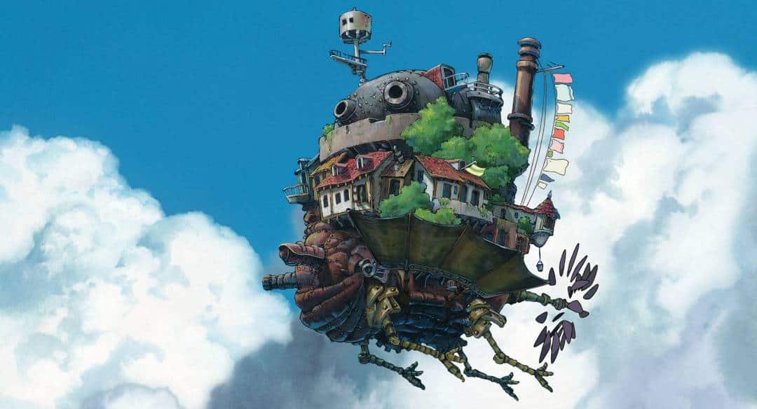 Howl'un yürüyen şatosu, studio ghibli 
